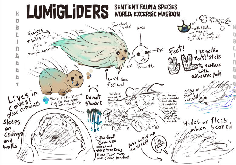 My Open Species, Lumigliders