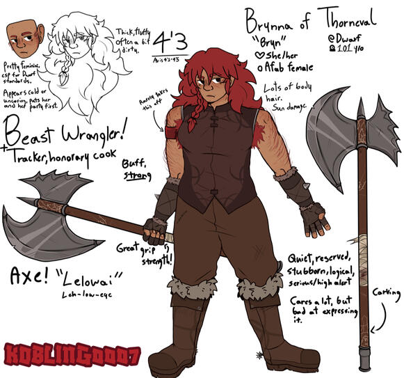 My OC, Brynna