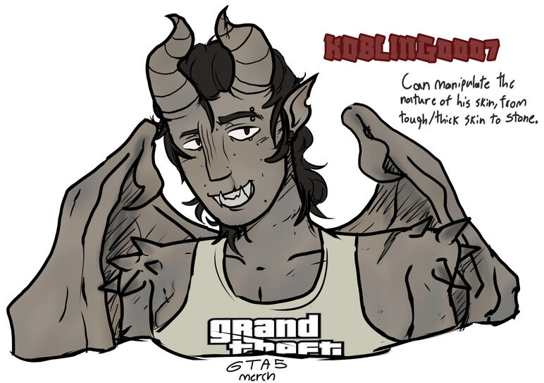 My OC, Garreth