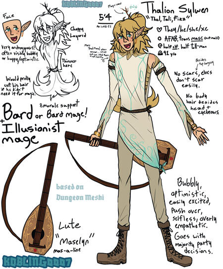 My OC, Thalion