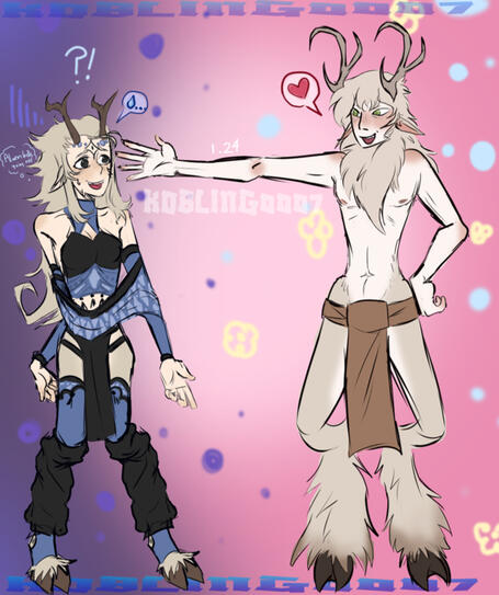 Art Trade, Authur &amp; Augustus by SerotoninSoulss on Toyhou.se