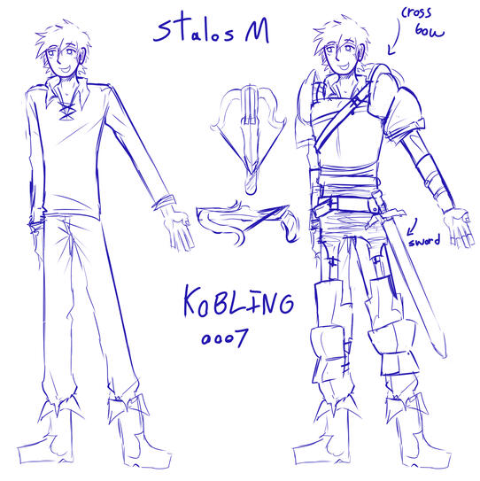 My BF's Self Insert, Stalos