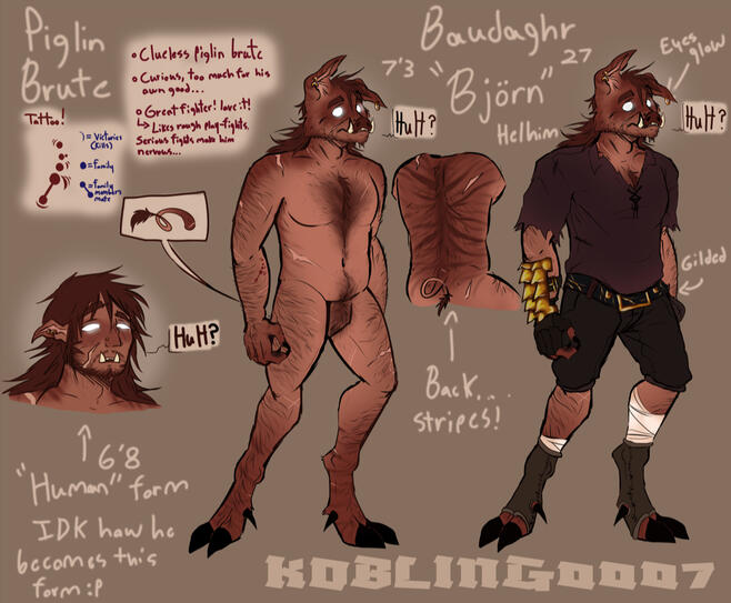 My OC, Baudaghr